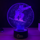 Lampa 3D Snowboarder