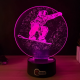 Lampa 3D Snowboarder