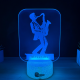 Lampa 3D Personalizata – Saxofonist cu Nume
