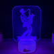 Lampa 3D Personalizata – Saxofonist cu Nume