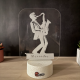 Lampa 3D Personalizata – Saxofonist cu Nume