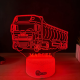 Lampa 3D Personalizata – Camion Basculanta DAF cu Nume