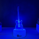 Lampa 3D – Chitara Electrica cu Iluminare Multicolora