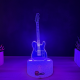 Lampa 3D – Chitara Electrica cu Iluminare Multicolora