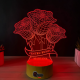 Lampa 3D Personalizata – model Trandafiri