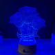 Lampa 3D Personalizata – model Trandafiri