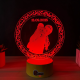 Lampa 3D Personalizata cu Poza – Mama si Copilul