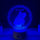 Lampa 3D Personalizata cu Poza – Mama si Copilul