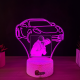 Lampa 3D Personalizata cu Poza – Masina Sport