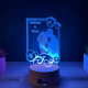 Lampa 3D Personalizata cu Poza – Cuplu Romantic