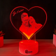 Lampa 3D Personalizata cu Poza – Je taime
