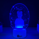 Lampa 3D Personalizata cu Poza – Stele si Luna